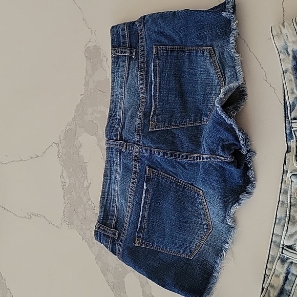 Set of Patrotic Jean shorts, women's size xs - Picture 2 of 5